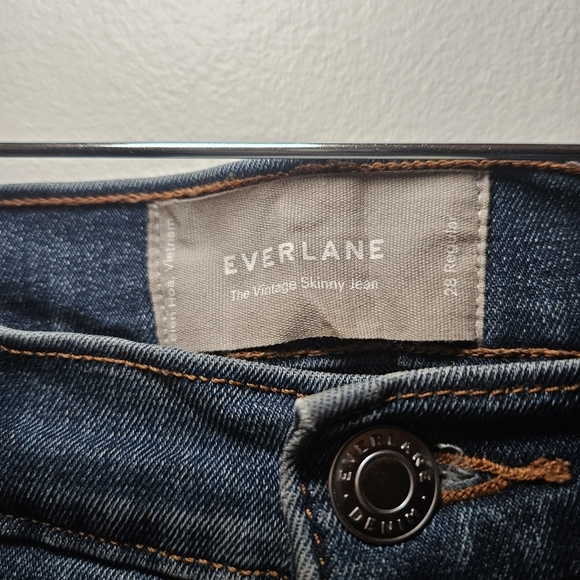 Everlane Vintage Button Fly Skinny Jean - Picture 4 of 7